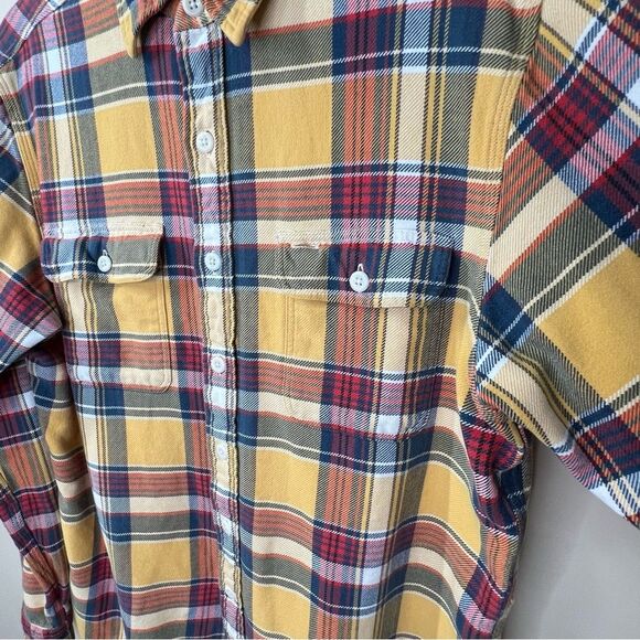 Polo by Ralph Lauren Plaid Classic 90’s Long Sleeve Button Down Flannel Large - Picture 3 of 12
